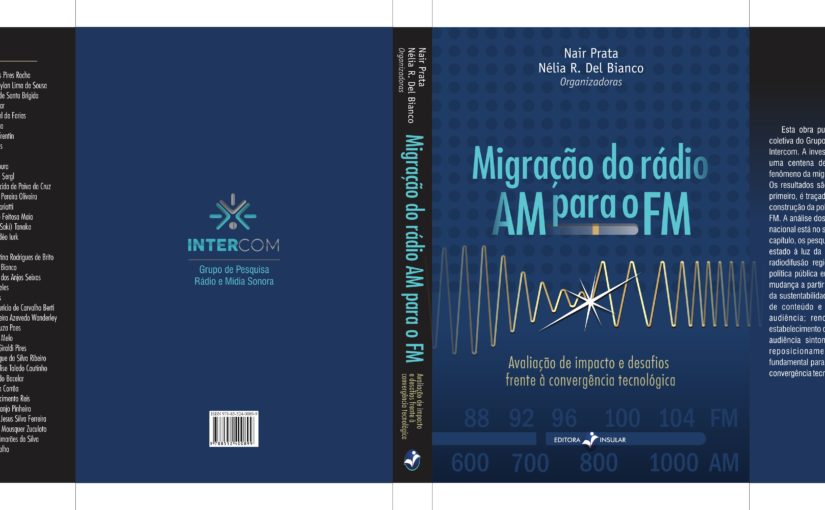Livro sobre migração do rádio AM para FM será lançado em dois eventos nacionais