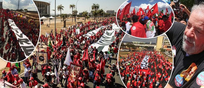 O poder do silêncio e o barulho da internet na Marcha Lula Livre