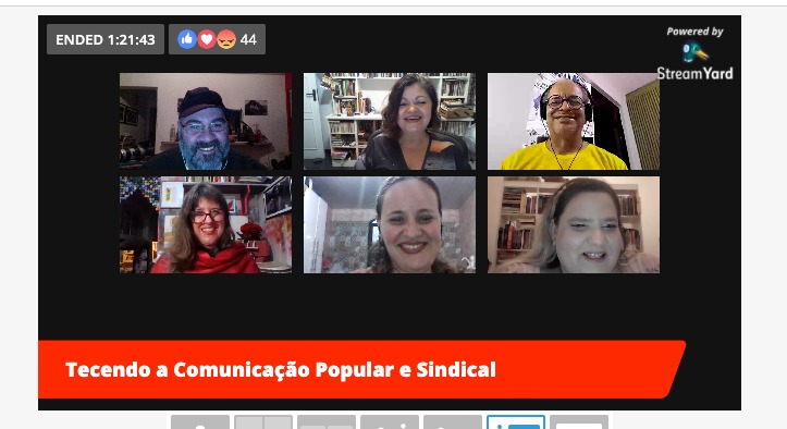 Comunicadores do meio popular e sindical estreiam programa conectando experiências de várias regiões do Brasil