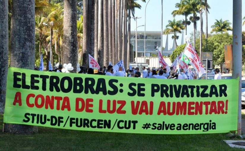 Carta ao povo brasileiro pela soberania e contra a privatização da Eletrobras